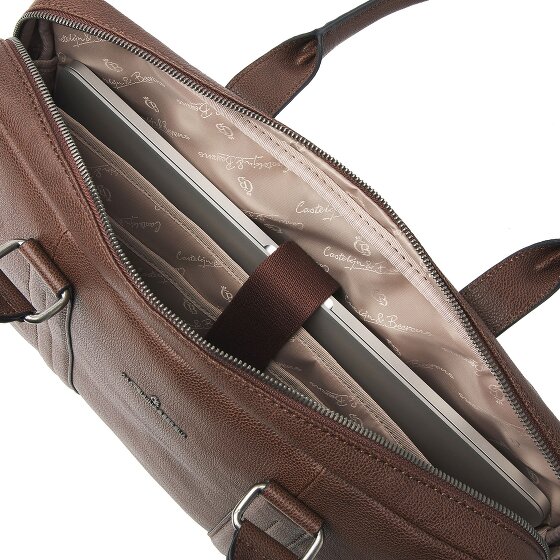 Castelijn & Beerens Linee Mirjam Torba na ramię Skórzany 40 cm Komora na laptopa