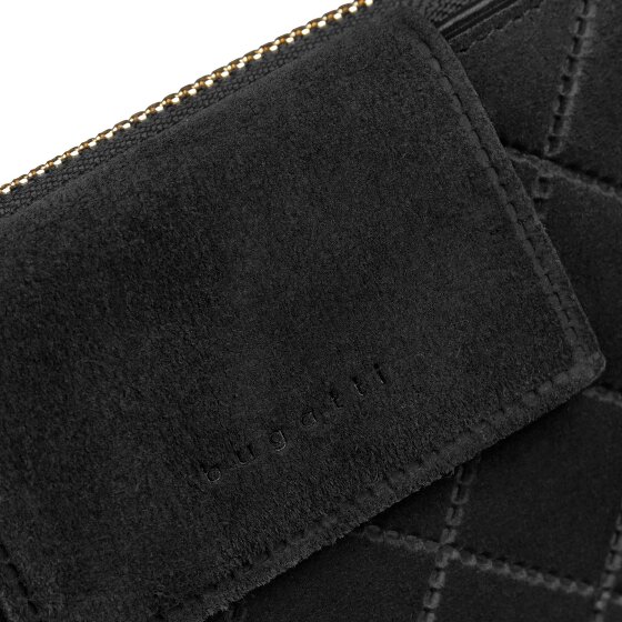 bugatti Fabia Portfel Ochrona RFID Skórzany 16 cm