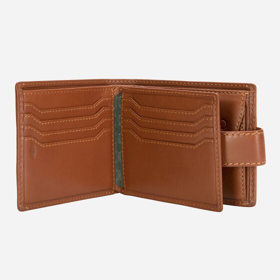 Jekyll & Hide Norwegian Portfel Ochrona RFID Skórzany 12 cm