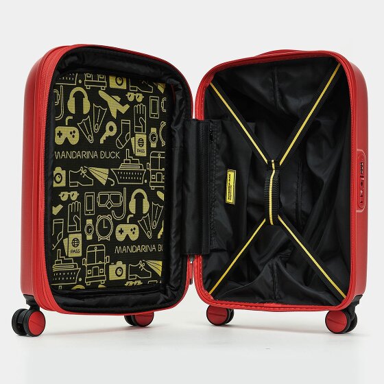 Mandarina Duck Logoduck 4-kołowy wózek kabinowy 55 cm