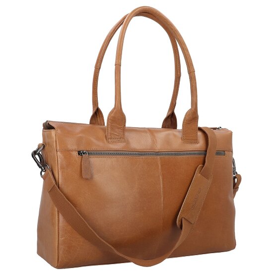 Plevier Rock Copal Torba na ramię Skórzany 44 cm Komora na laptopa