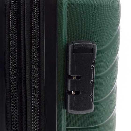 Gladiator 3400 4 kółka Walizka kabinowy 55 cm z plisą rozprężną