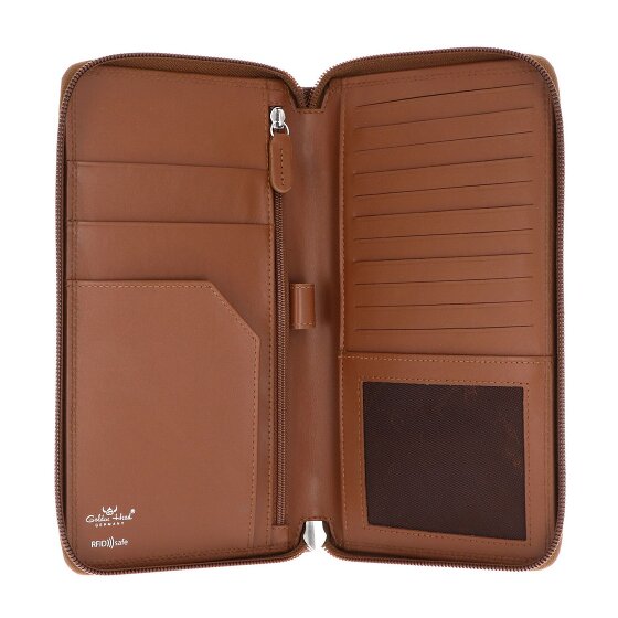 Golden Head Polo Portfel Ochrona RFID Skóra 21.5 cm