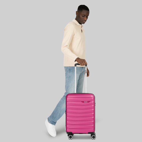 Bench Paris 4 kółka Walizka kabinowy S 55 cm z plisą rozprężną