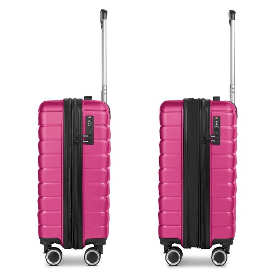 Bench Paris 4 kółka Walizka kabinowy S 55 cm z plisą rozprężną