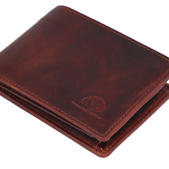Greenburry Rugged Portfel Ochrona RFID Skórzany 11.5 cm