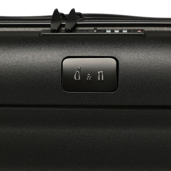 d&n Travel Line 4700 4 kółka Walizka kabinowy 55 cm z plisą rozprężną