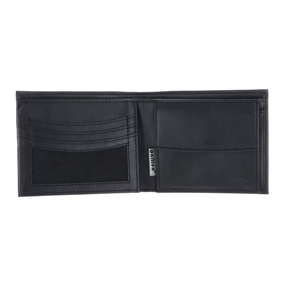 oxmox Leather Portfel Ochrona RFID Skóra 12 cm