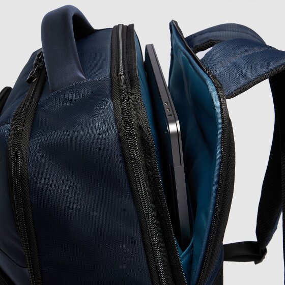 Piquadro W129 Plecak podróżny 46 cm z przegrodą na laptopa i rozszerzaną plisą