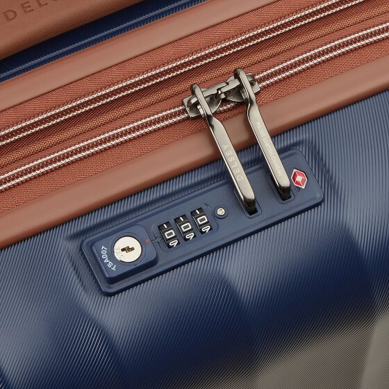 Delsey Paris Carrousel 2 4 kółka Walizka kabinowy 55 cm z plisą rozprężną