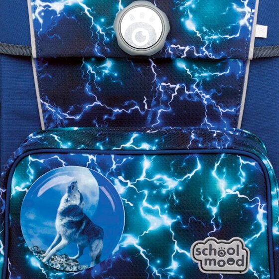 School-Mood Champion Maxx Pro Mila Zestaw tornistra 7-części