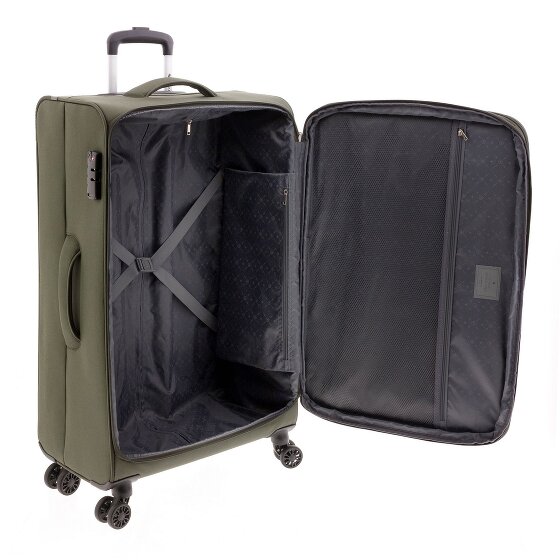 Gladiator 3700 4 kółka Walizka 78 cm z plisą rozprężną