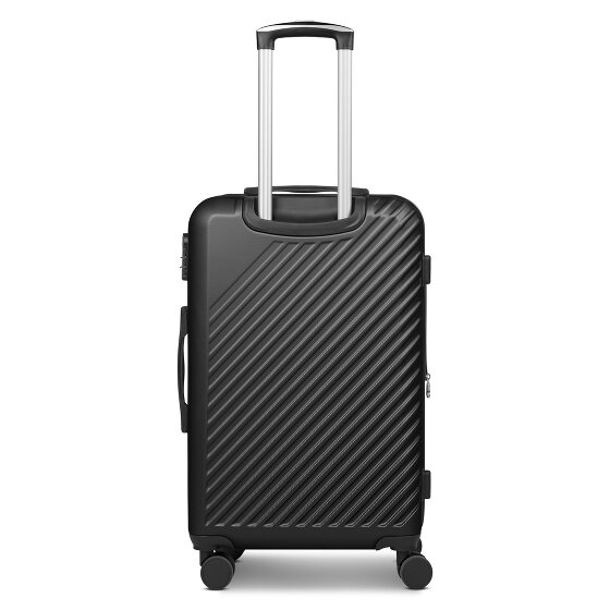 Check.In Paradise 2.0 4 kółka Walizka M 68 cm z plisą rozprężną