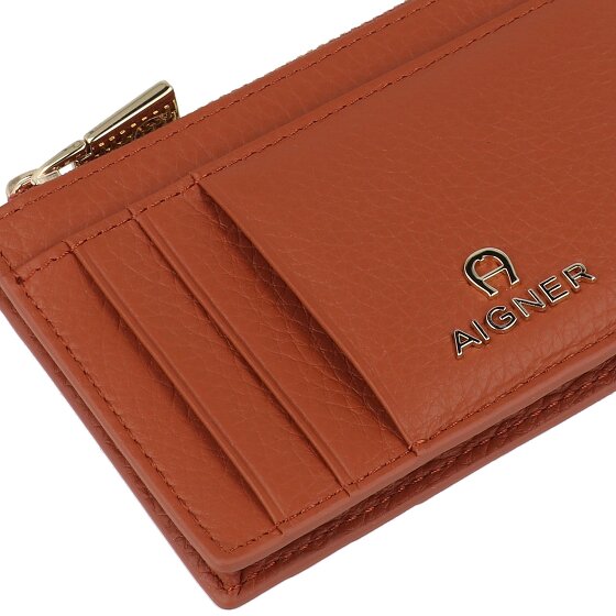 AIGNER Diadora Etui na karty kredytowe Skórzany 12 cm