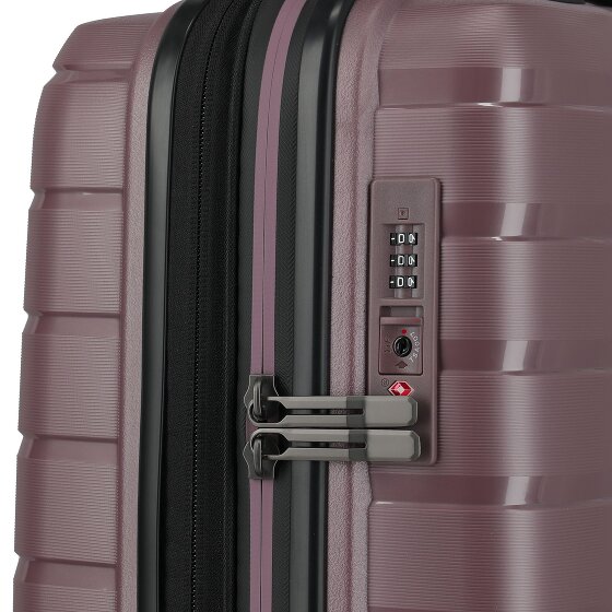 Travelite Air Base 4 kółka Walizka kabinowy 55 cm z plisą rozprężną