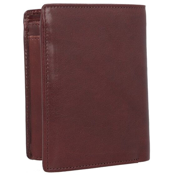 Esquire Toscana Portfel Ochrona RFID Skórzany 9 cm