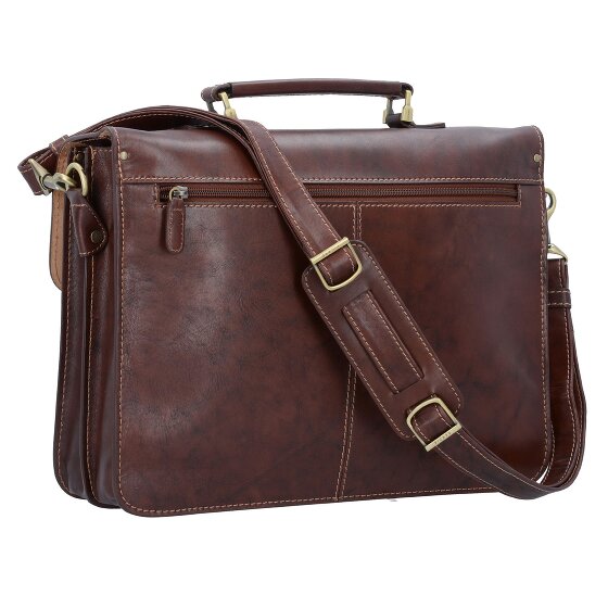 Picard Toscana Leather Briefcase 37 cm