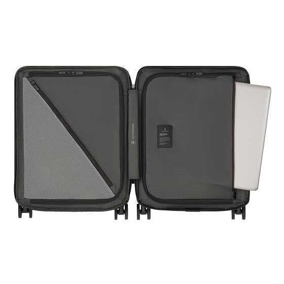 Victorinox Airox Advanced 4 kółka Walizka kabinowy S 55 cm Komora na laptopa z plisą rozprężną