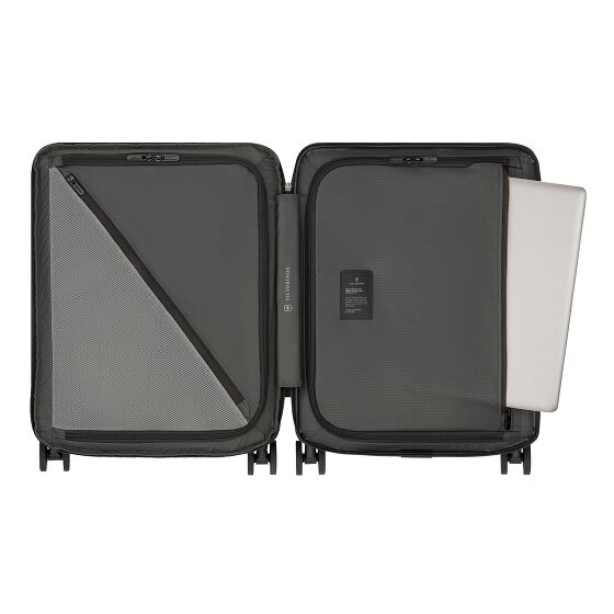 Victorinox Airox Advanced 4 kółka Walizka kabinowy S 55 cm Komora na laptopa z plisą rozprężną