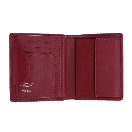 Golden Head Polo Portfel Ochrona RFID Skóra 13 cm