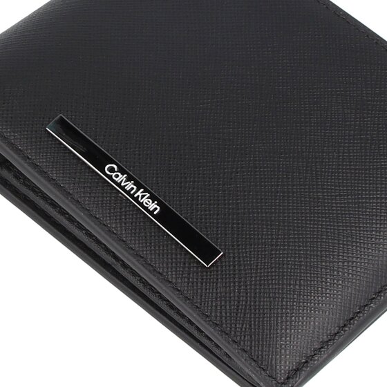 Calvin Klein Modern Bar Portfel Ochrona RFID Skórzany 12.5 cm