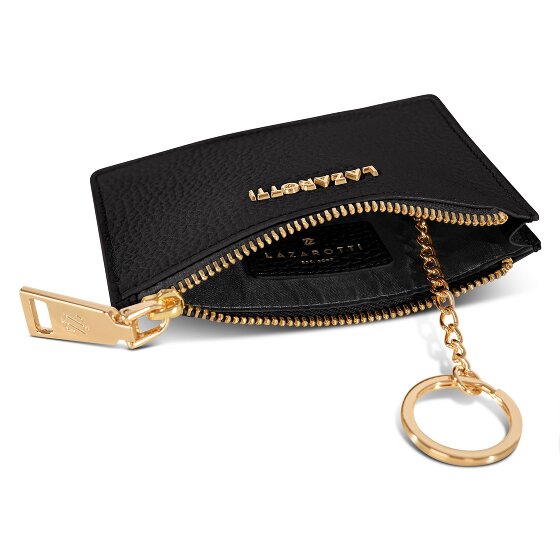 Lazarotti Bologna Leather Portfel z kluczem Skórzany 11.5 cm