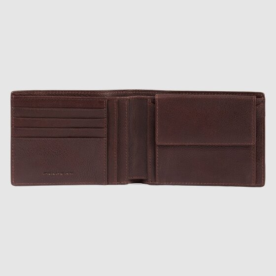 Piquadro Carl Portfel Ochrona RFID Skórzany 12.5 cm