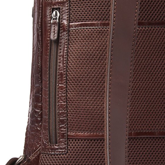 Castelijn & Beerens Emma Plecak Ochrona RFID Skórzany 41 cm Komora na laptopa