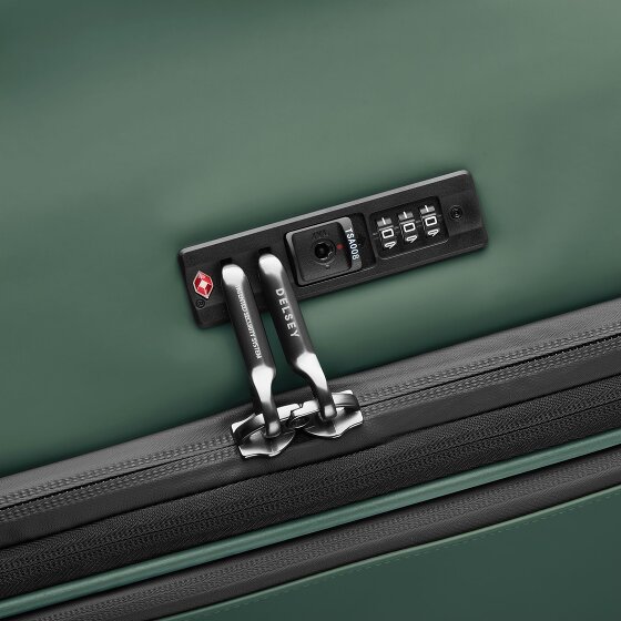 Delsey Paris Wózek 4-kołowy Turenne Soft 77 cm z plisą rozporową