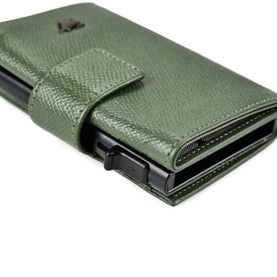 Braun Büffel Robin Etui na karty kredytowe Ochrona RFID Skóra 7.5 cm