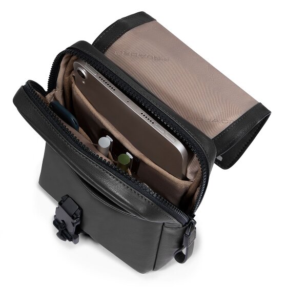 Piquadro Harper Mini Torba Torba na ramię Skórzany 17 cm