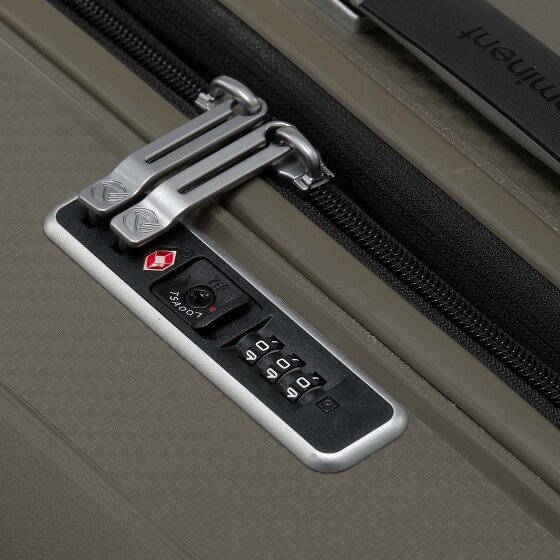 Eminent Aegis 4 kółka Walizka M 61 cm z plisą rozprężną