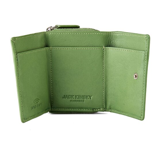 Jack Kinsky Aruba Portfel Ochrona RFID Skórzany 10 cm