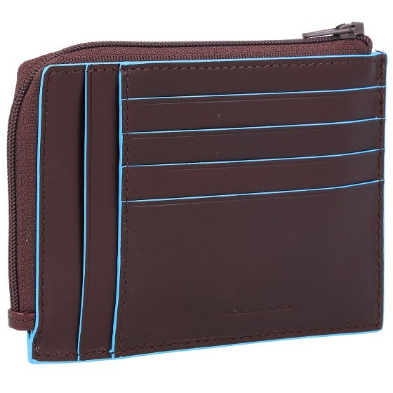 Piquadro Blue Square Etui na karty kredytowe Ochrona RFID Skóra 12 cm Pudełko na prezenty