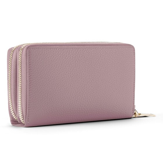 Lazarotti Bologna Leather XL Double Zip-Around Wallet RFID Leather 20 cm