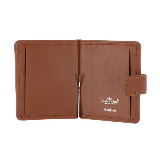 Golden Head Polo Portfel Ochrona RFID Skóra 10 cm