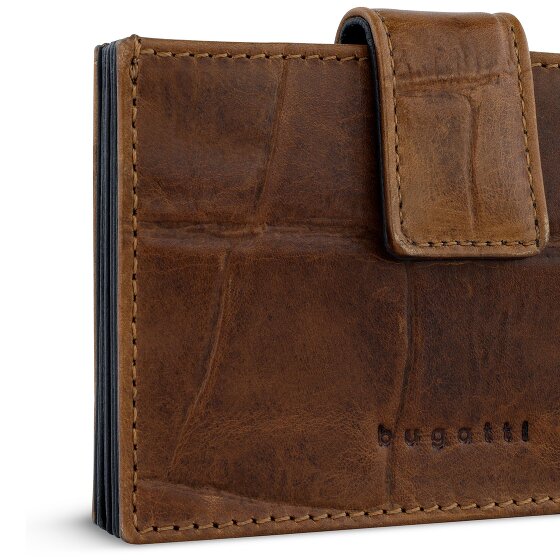 bugatti Nevio Etui na karty kredytowe Ochrona RFID Skórzany 11 cm
