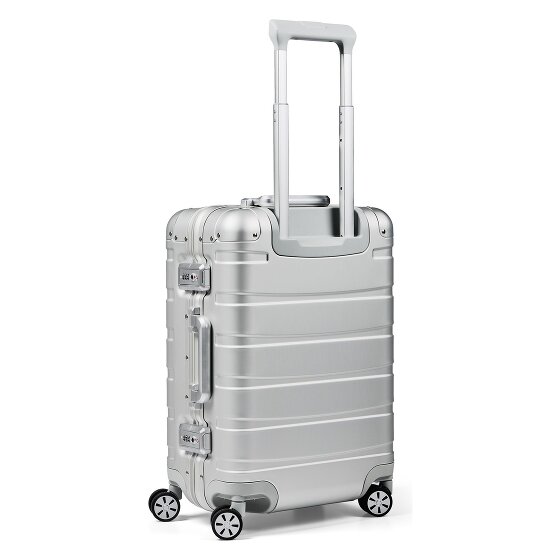 Redolz Pro Aluminium 4 kółka Walizka kabinowy S 55 cm