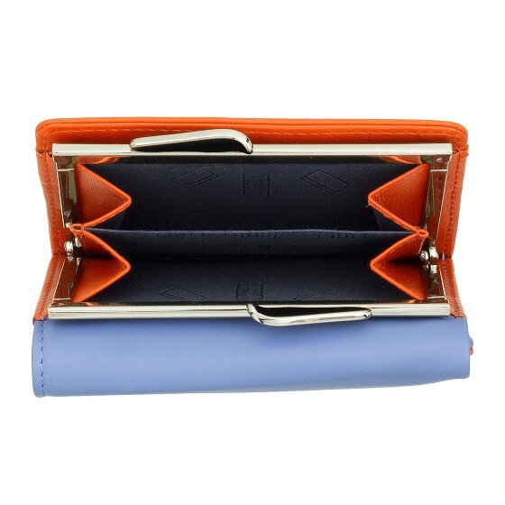 DuDu Corsica Portfel Ochrona RFID Skórzany 11 cm