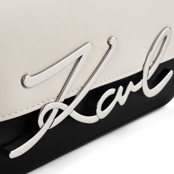 Karl Lagerfeld Signature 2.0 Torba na ramię Skóra 22 cm