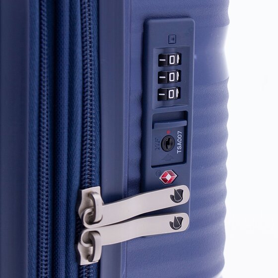 Gladiator 0800 4 kółka Walizka kabinowy 55 cm z plisą rozprężną