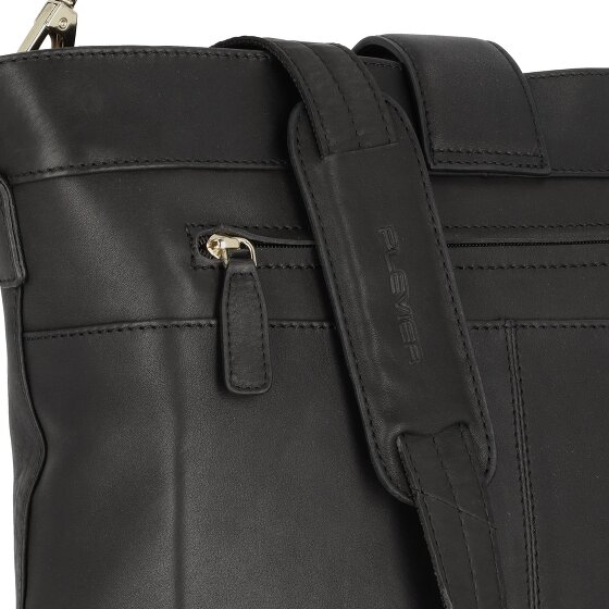 Plevier Bow Torba na ramię Skórzany 30 cm Komora na laptopa