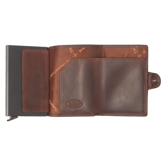 The Chesterfield Brand Lagos Etui na karty kredytowe Ochrona RFID Skórzany 6.5 cm