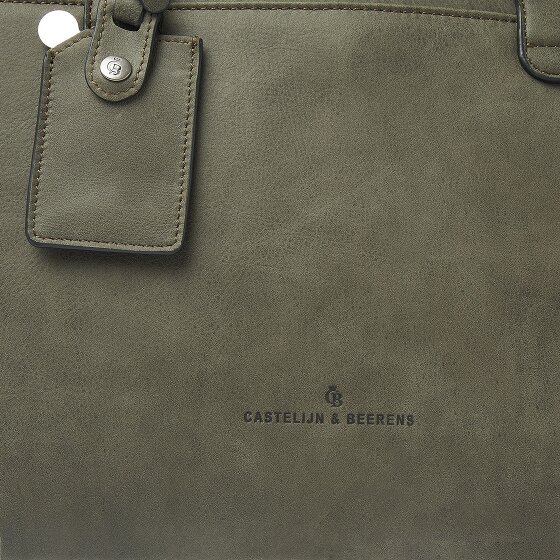 Castelijn & Beerens Carisma Shopper Bag Ochrona RFID Skórzany 41 cm Komora na laptopa