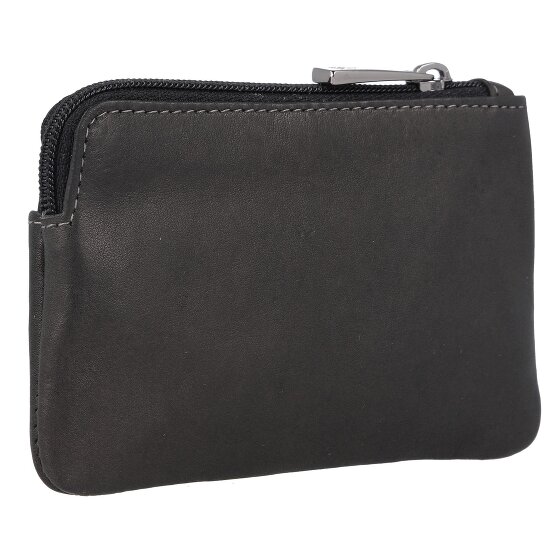 Greenland Nature Czarny Nappa Key Case RFID Leather 11,5 cm