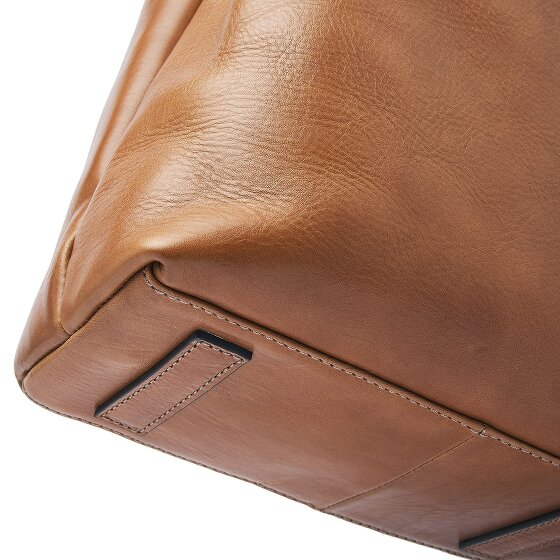 Castelijn & Beerens Lia Shopper Bag Ochrona RFID Skórzany 45 cm Komora na laptopa