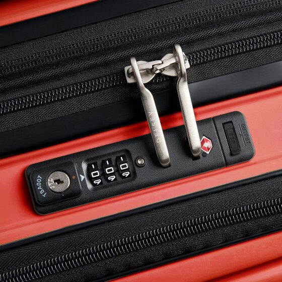 Delsey Paris 4-kołowy wózek kabinowy Shadow 5.0 z przegrodą na laptopa 55 cm i rozszerzaną plisą