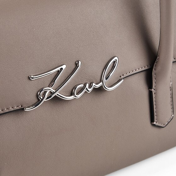 Karl Lagerfeld Signature Torba na ramię Skóra 37 cm