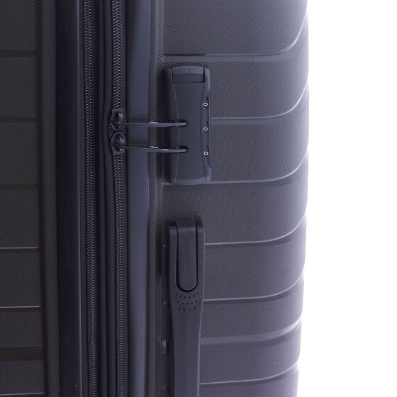 Gladiator 3400 4 kółka Walizka 76 cm z plisą rozprężną