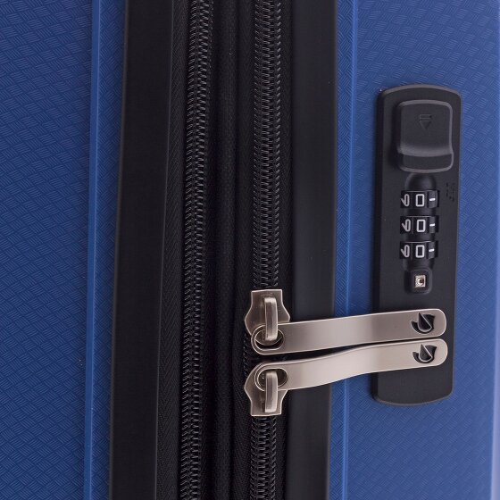 Gladiator 1700 4 kółka Walizka kabinowy 55 cm z plisą rozprężną